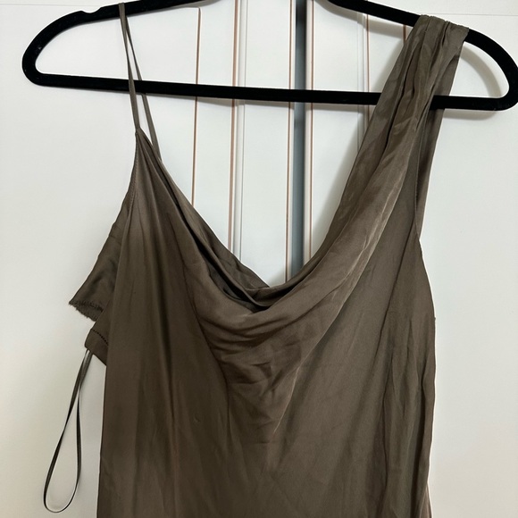 DOLAN Anthropologie Silky Cowl-Neck Jumpsuit - Picture 5 of 8